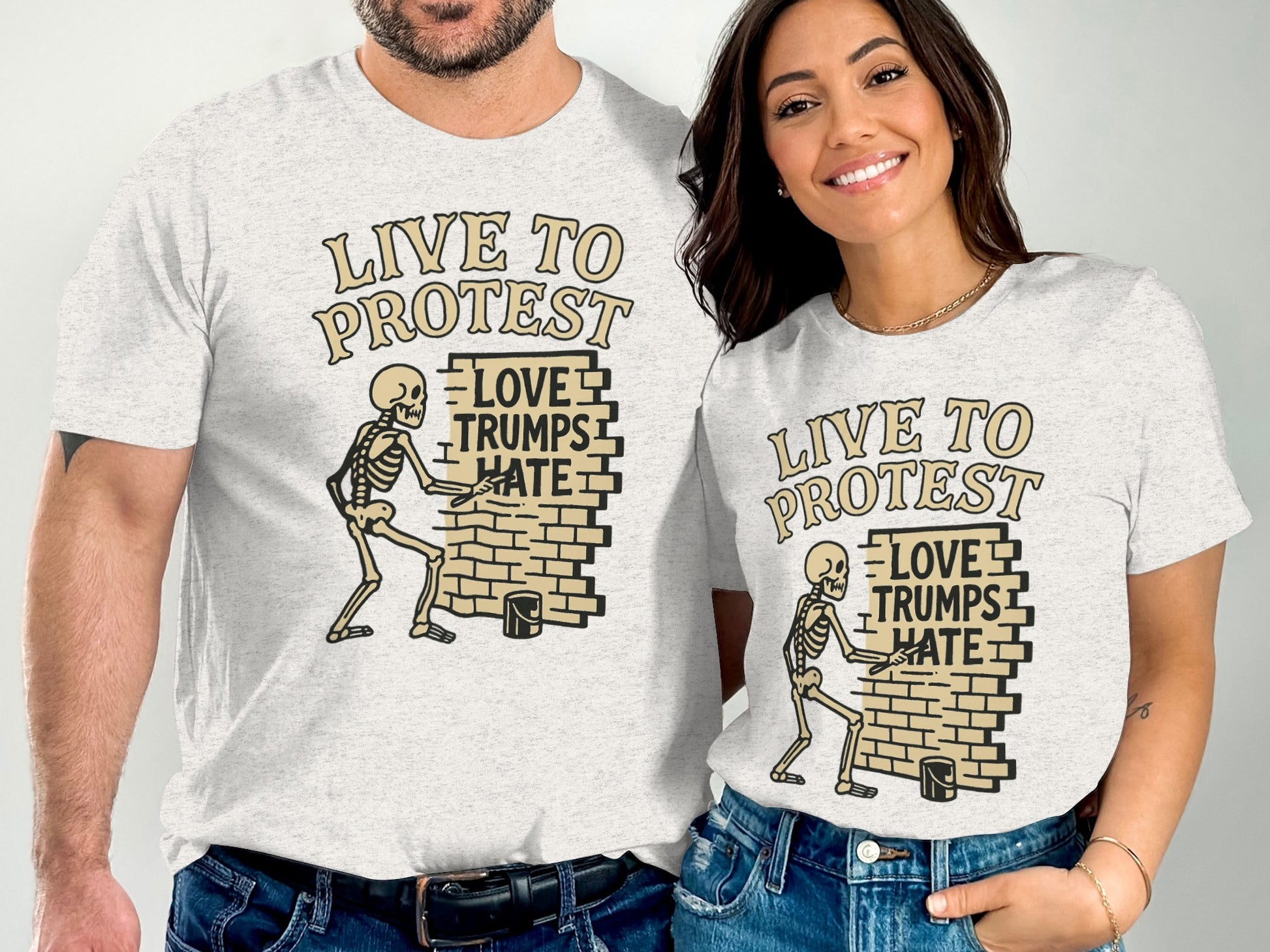 Live to Protest Illustration T-Shirt product type