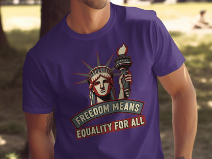 Freedom Means Equality for All Graphic T-Shirt