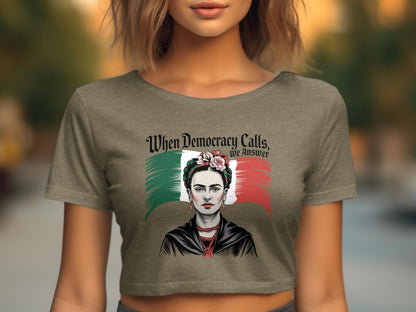 When Democracy Calls We Answer Stylish Shirt product type