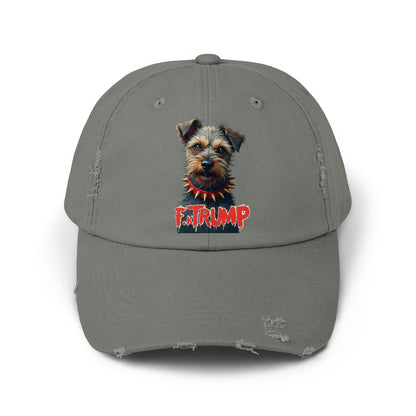Dog with Spiked Collar Embroidered Hat product type