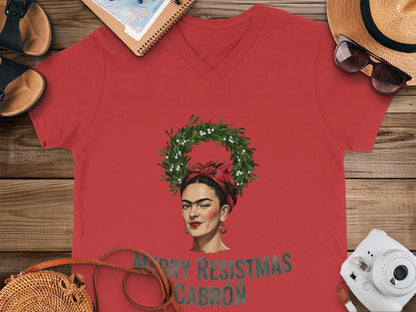 Merry Resistmas Cabrón Graphic T-shirt