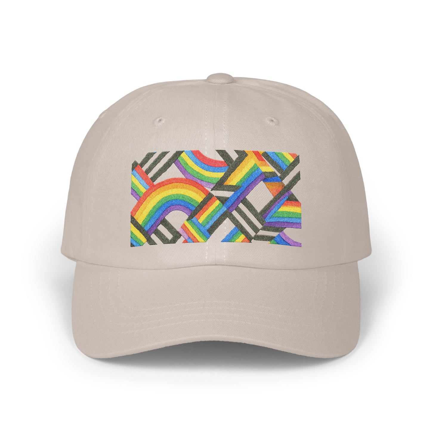 Colorful Abstract Geometric Pattern Cap product