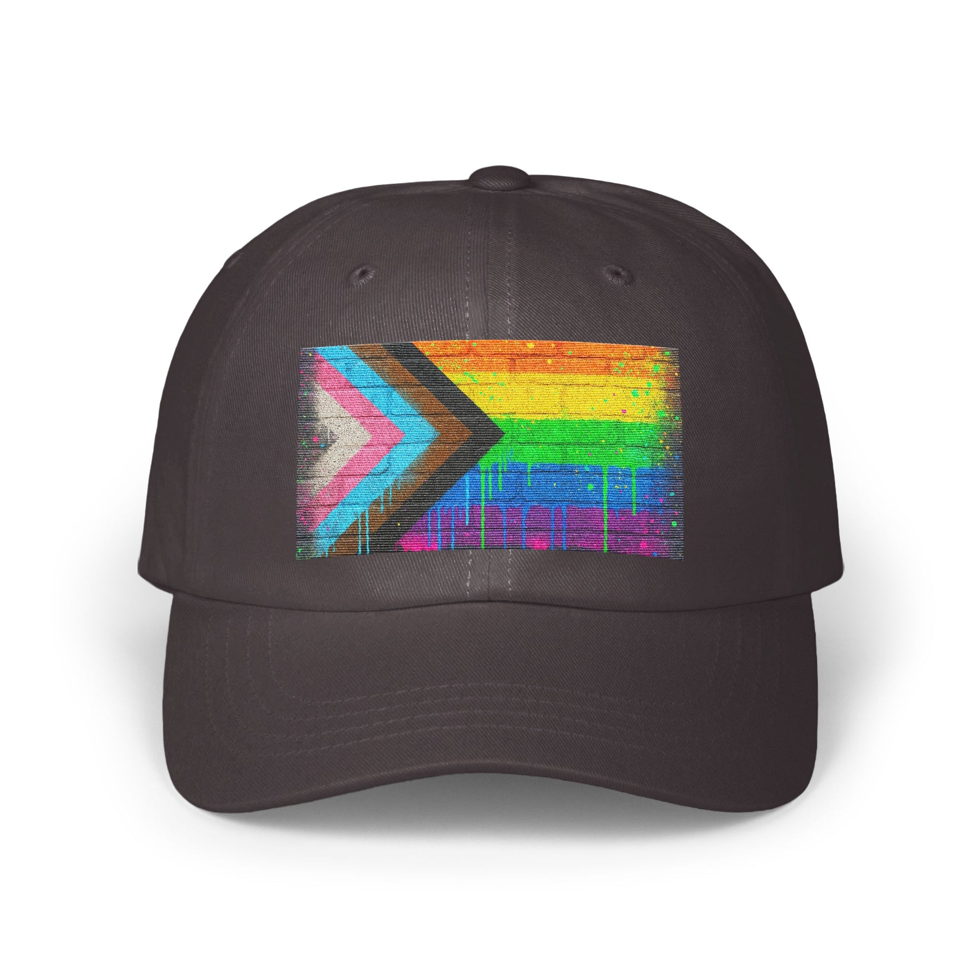 Colorful Dripping Rainbow Flag Design Hat product