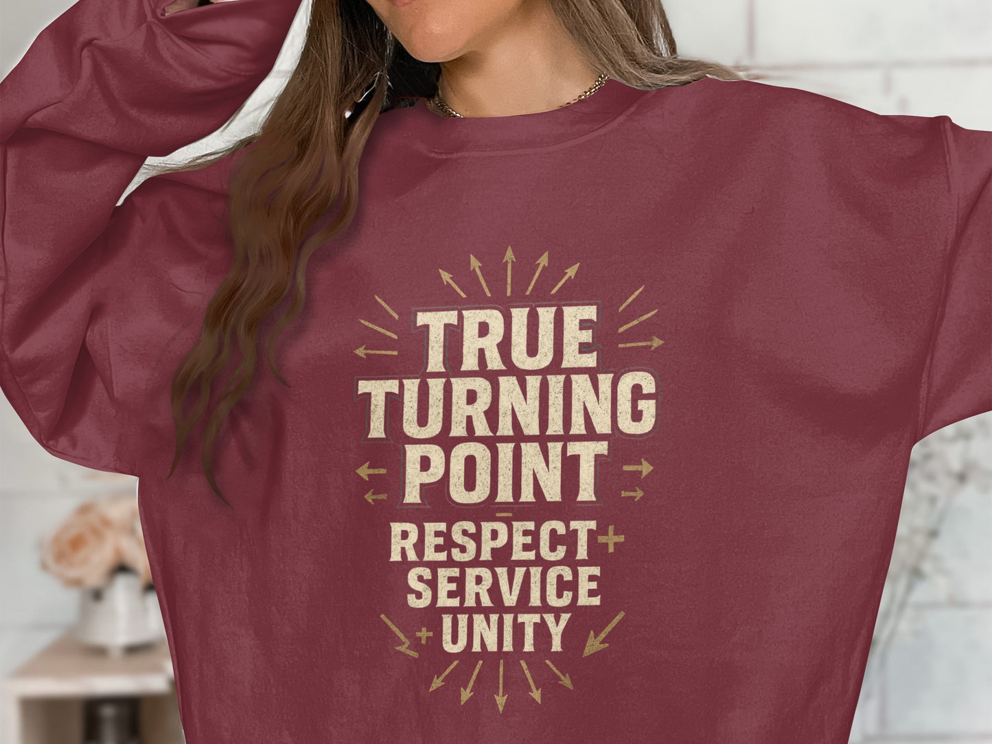 True Turning Point Respect Service Unity Sweatshirt Product
