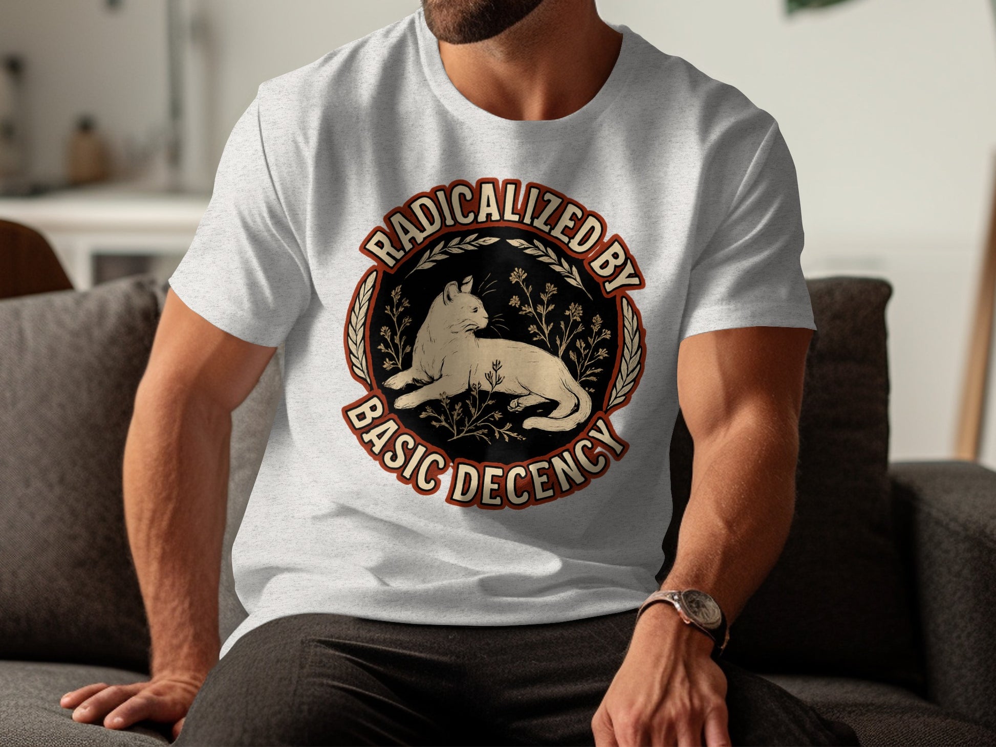 Radicalized By Basic Decency T-shirt product