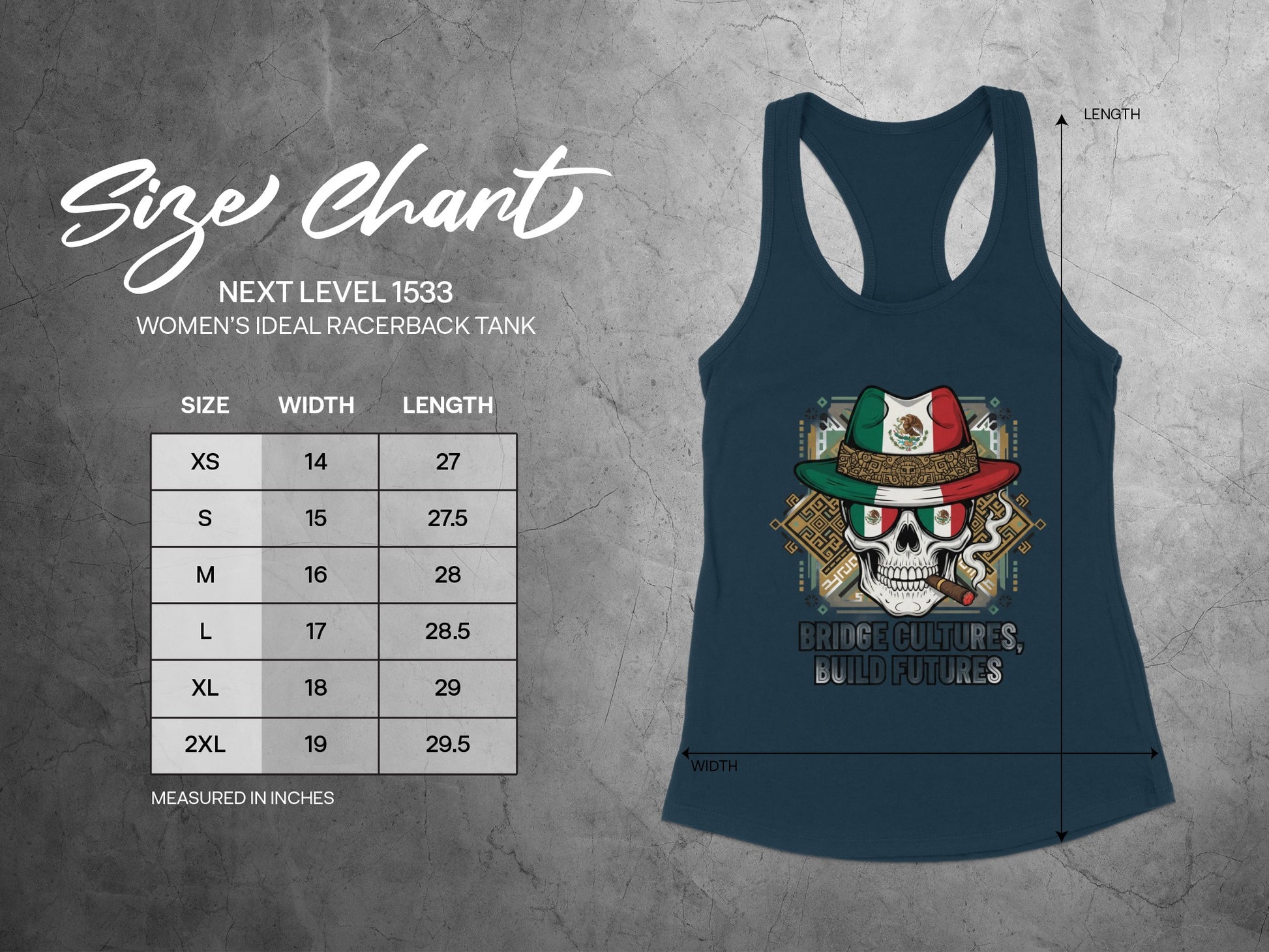 Bridge Cultures Build Futures Tank Top