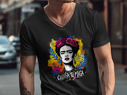 Colorful Graphic Tee with Bold Artistic Design product type