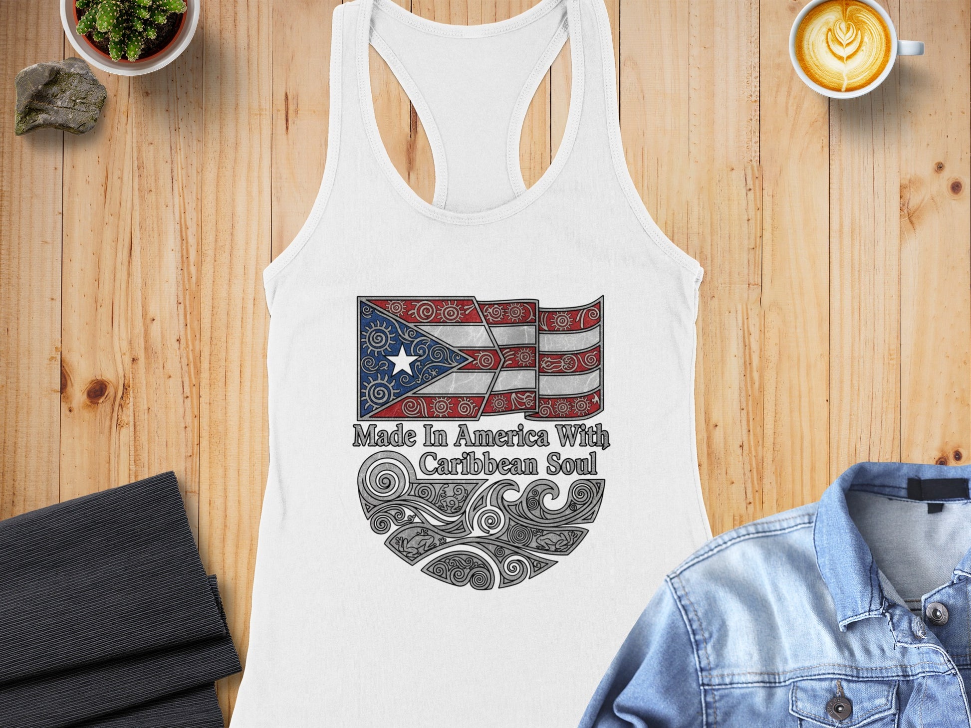 Made In America With Caribbean Soul Tank Top