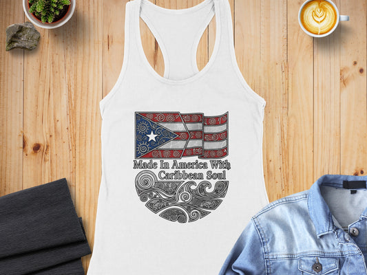 Made In America With Caribbean Soul Tank Top
