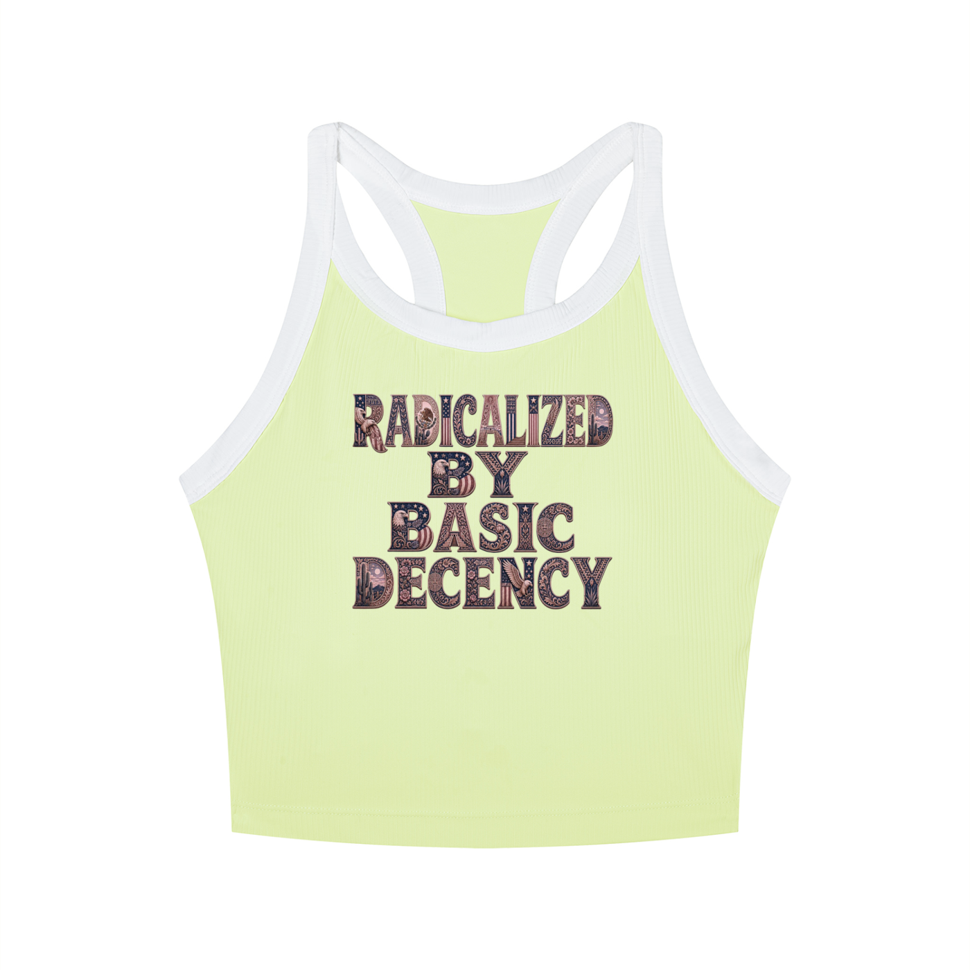 Women’s Color Block Yoga Tank Top