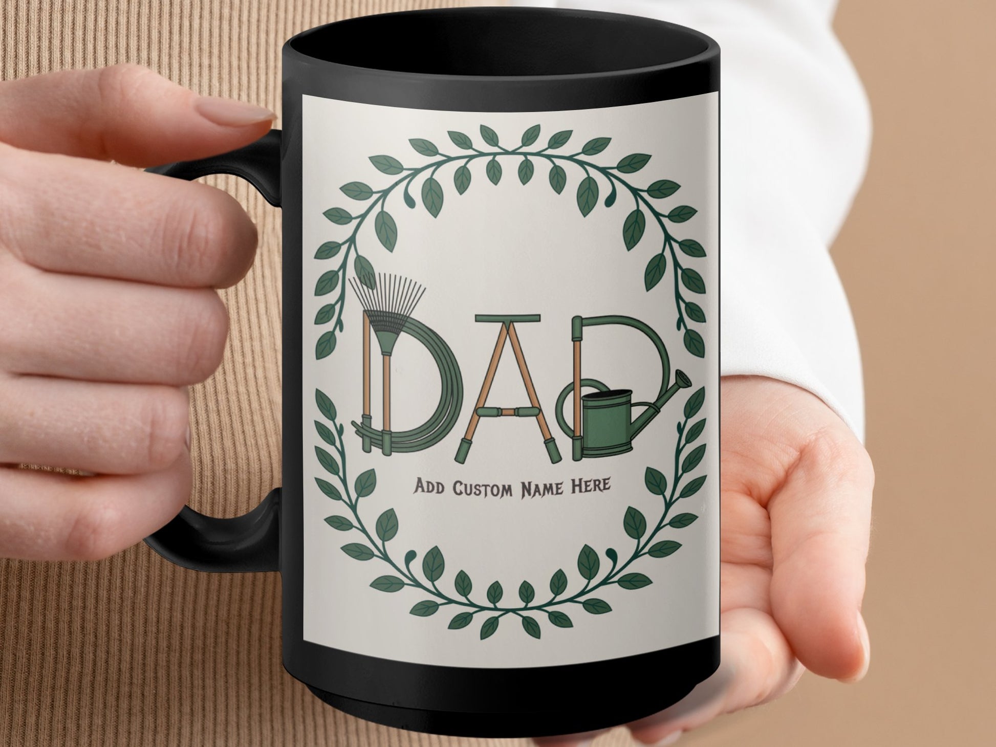 Personalized Dad Gardening Customizable Coffee Mug product