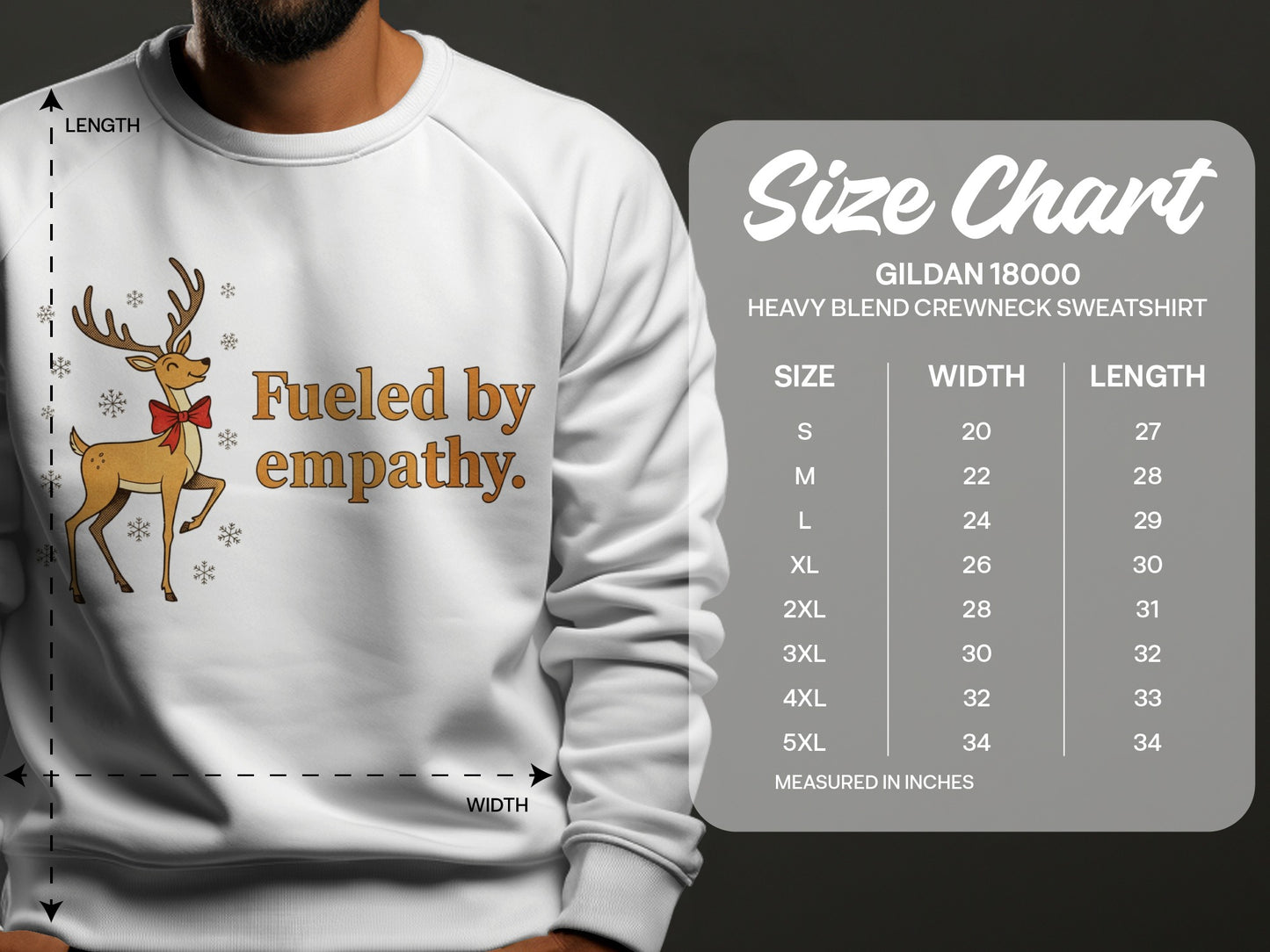 Fueled by Empathy Graphic Sweatshirt Product