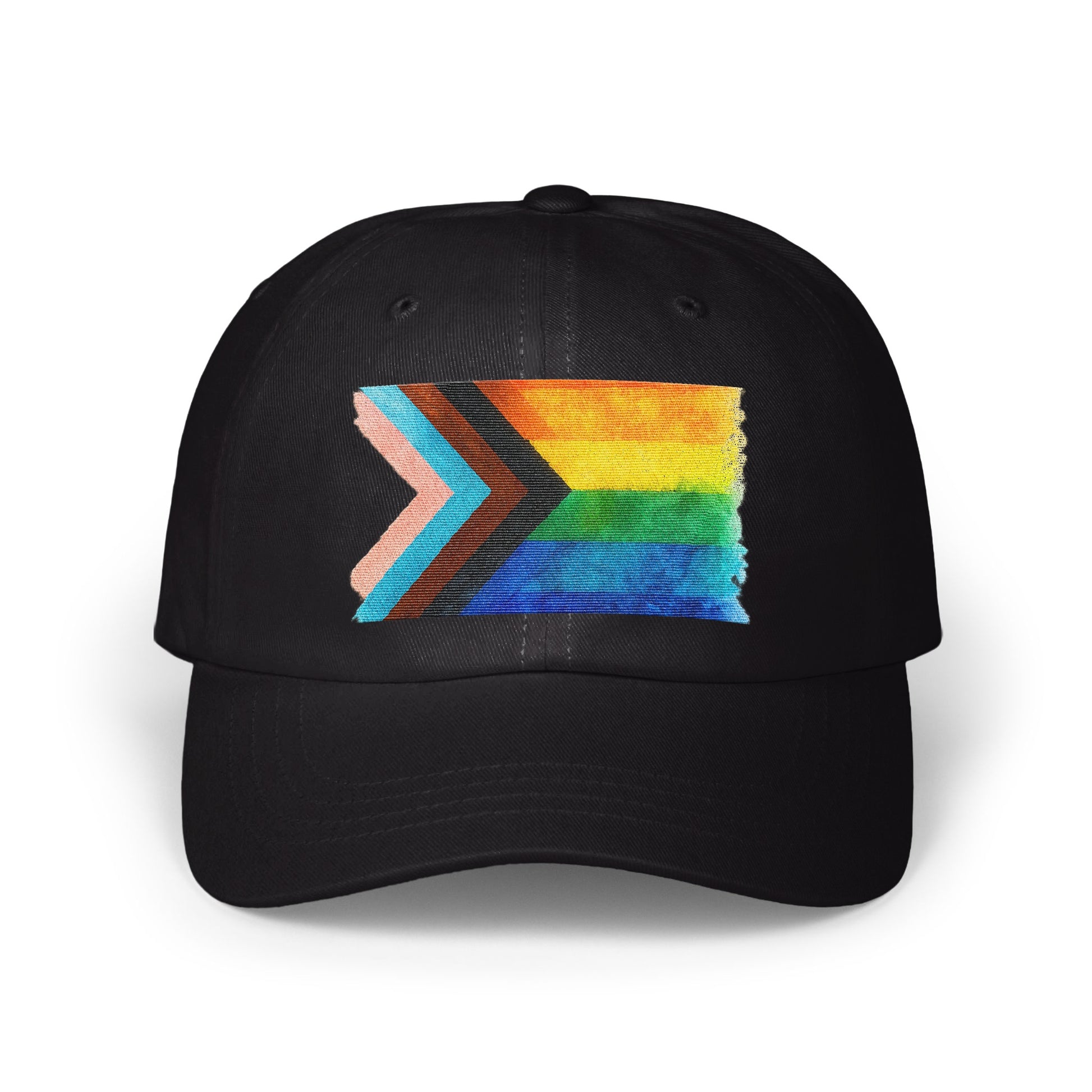 Vibrant Inclusive Rainbow Pride Design Hat product