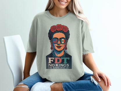 FDT No Kings In America Graphic Casual Oversized product type