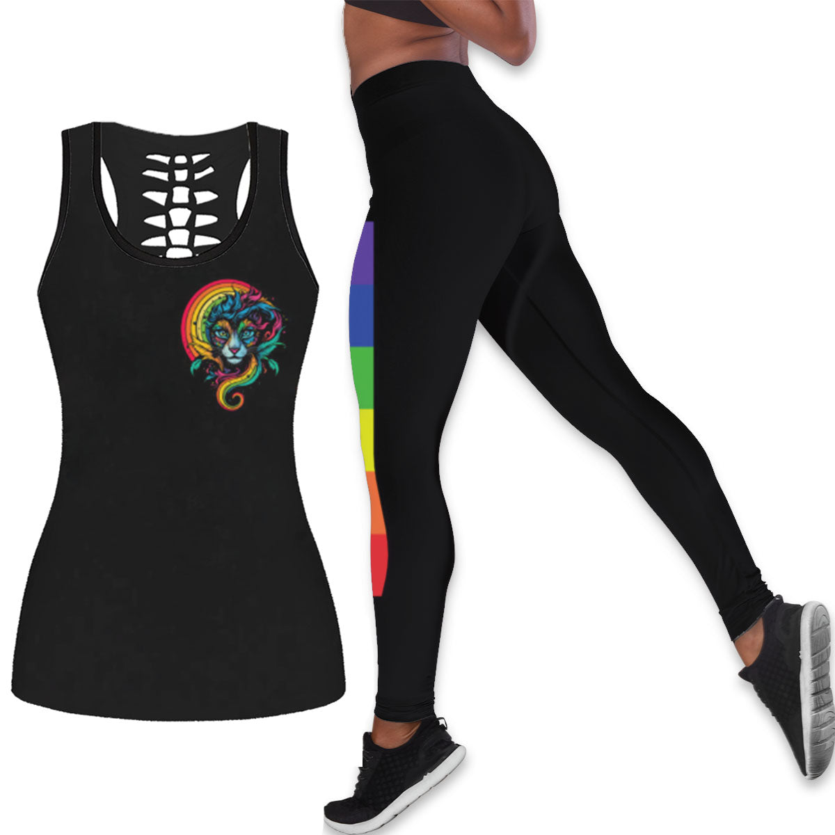 Pride Outfit Yoga Ready Outfit Pride Outfit Tank Set Pride Outfits