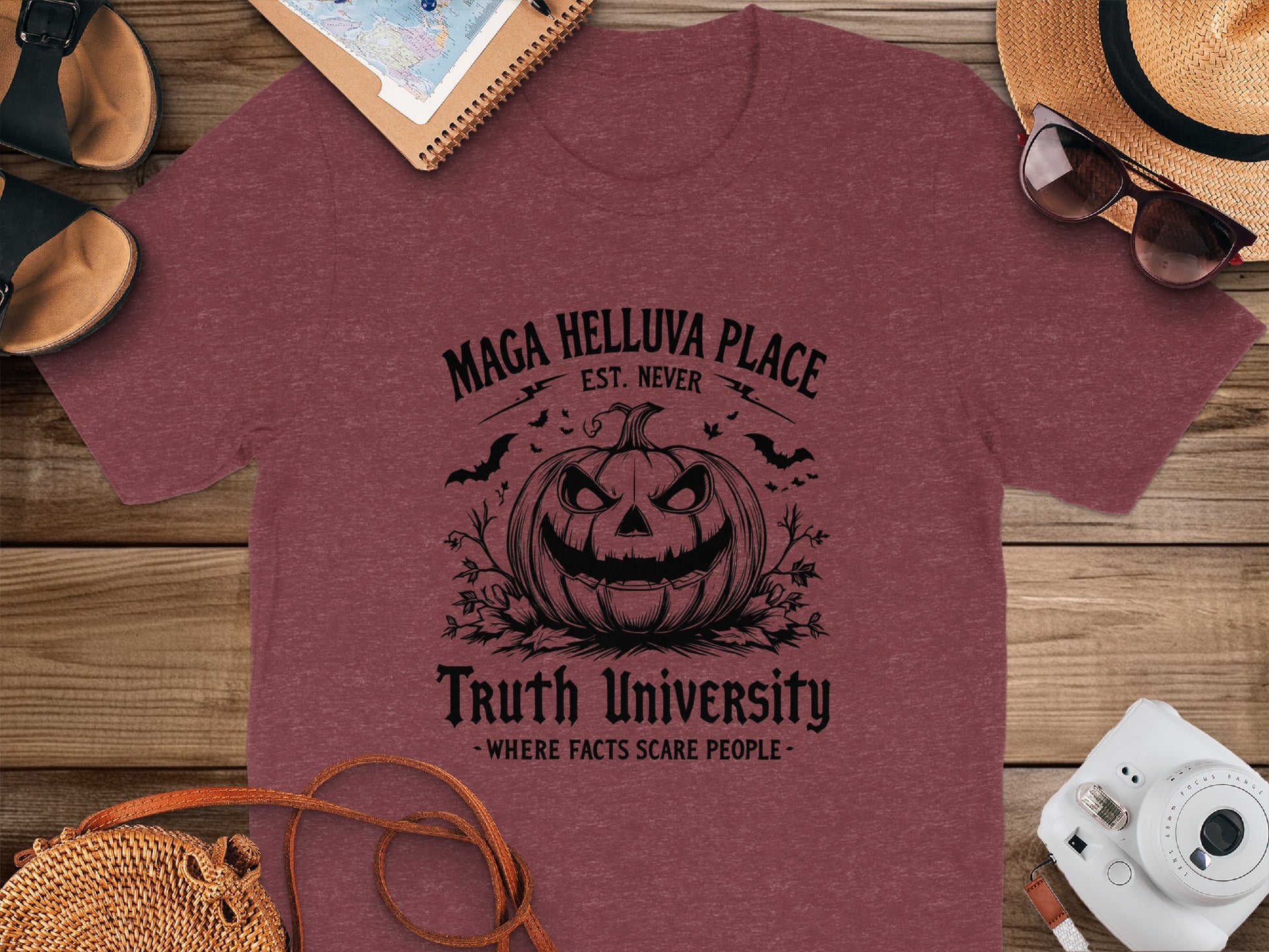 Maga Helluva Place Truth University Shirt product