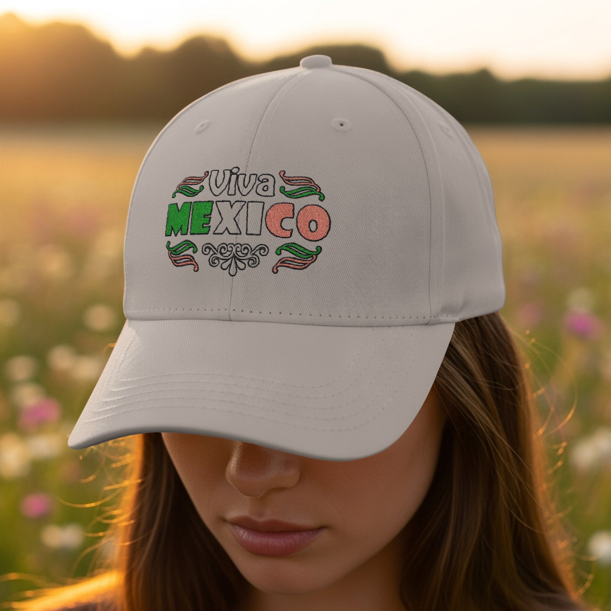 Viva Mexico Embroidered Baseball Cap product