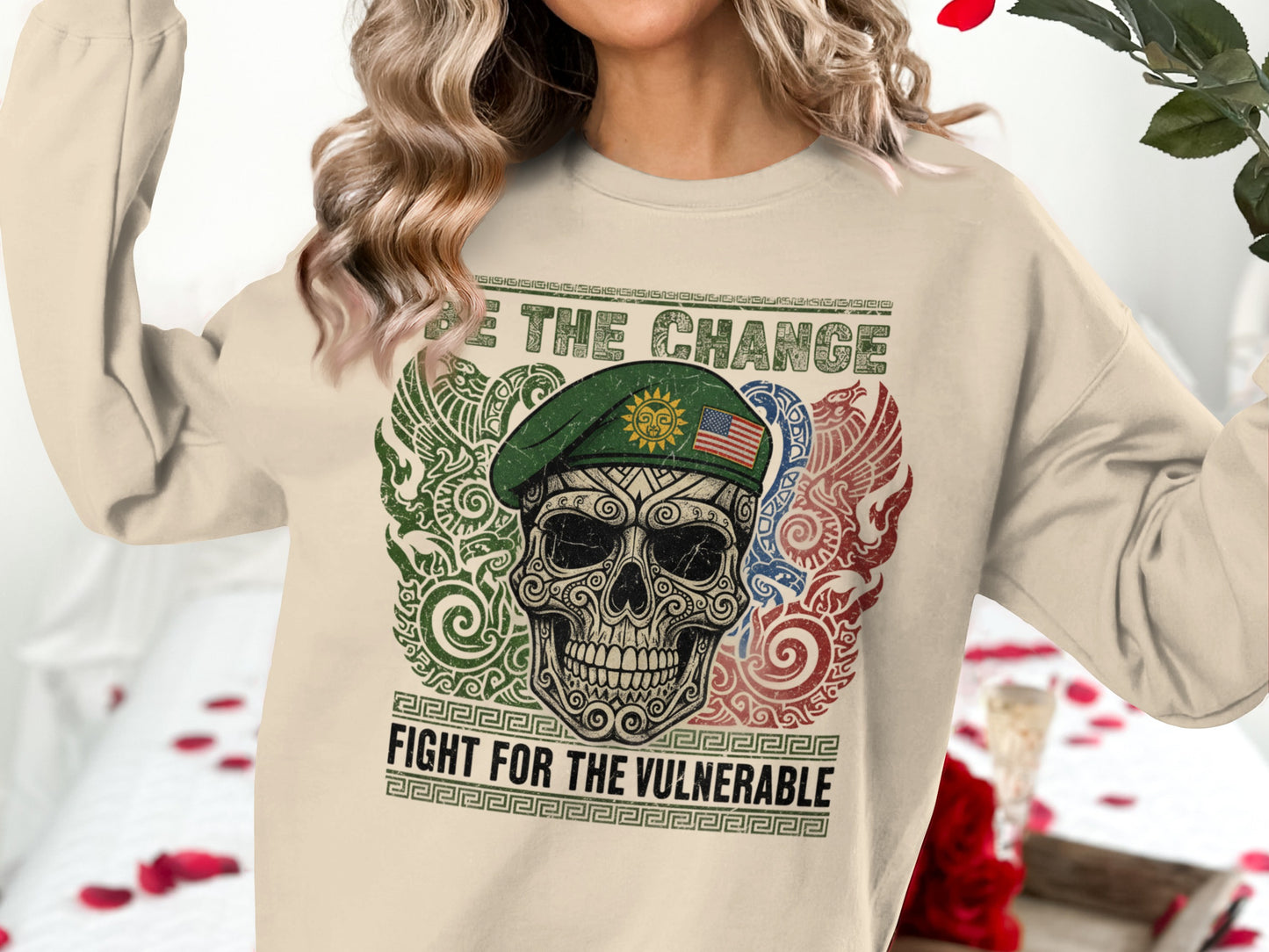 Be The Change Fight for the Vulnerable Sweatshirt