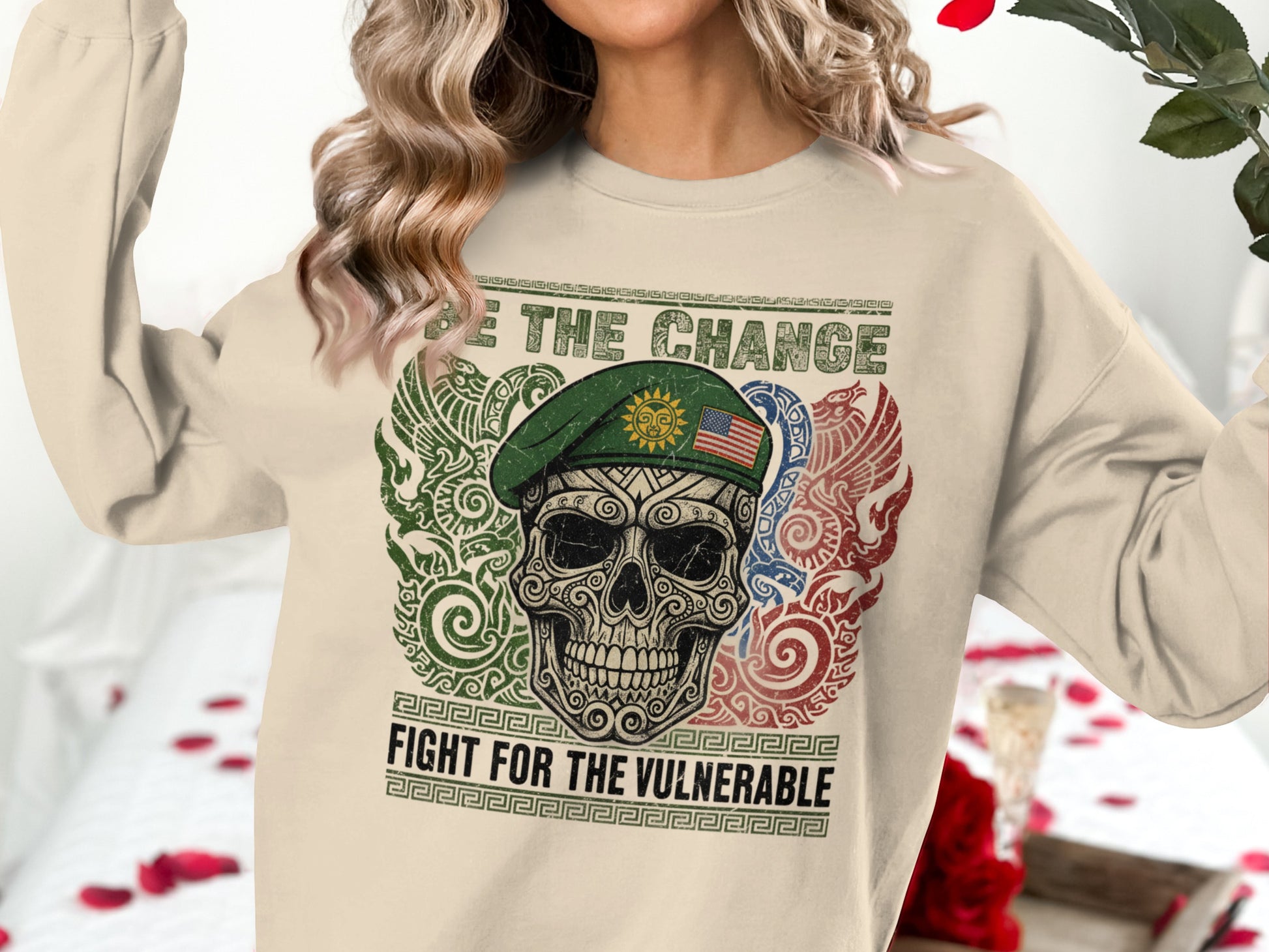 Be The Change Fight for the Vulnerable Sweatshirt