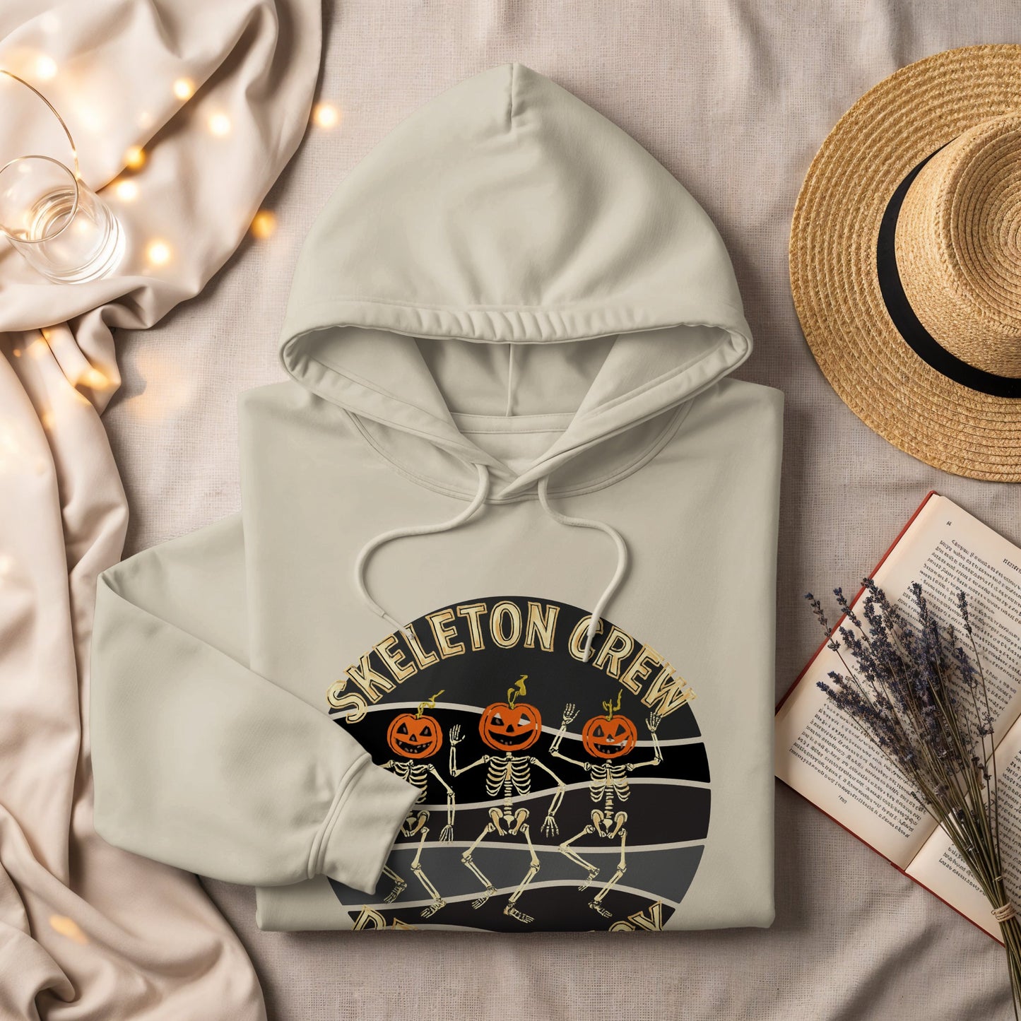 Skeleton Crew Pumpkins Halloween Hoodie product type