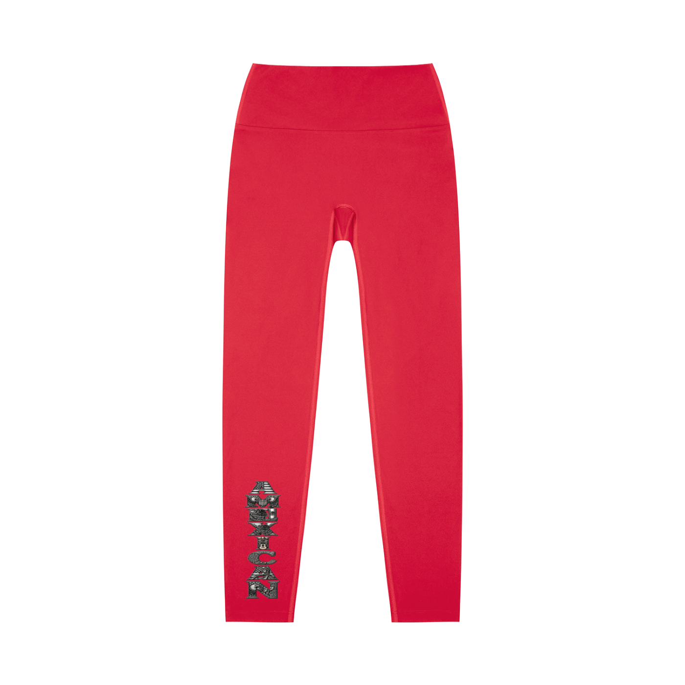AMEXICAN Top Quality High-Waisted Yoga Leggings