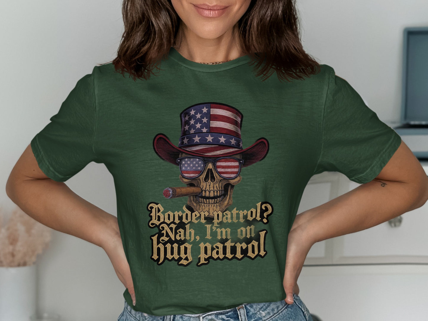 Border Patrol Nah I'm On Hug Patrol T-Shirt