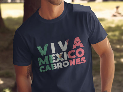 Viva Mexico Cabrones Graphic T-shirt product type