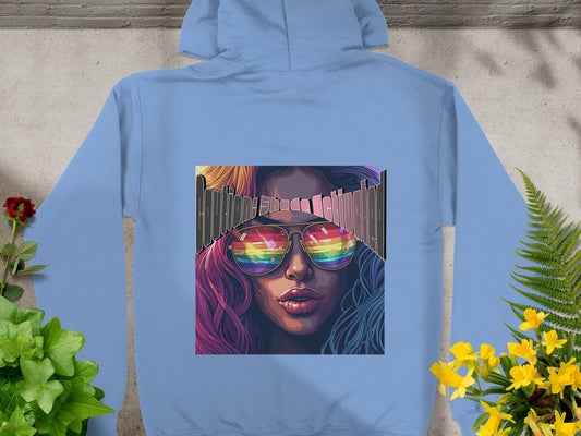 Vibrant Urban Art Hoodie Colorful Graphics product