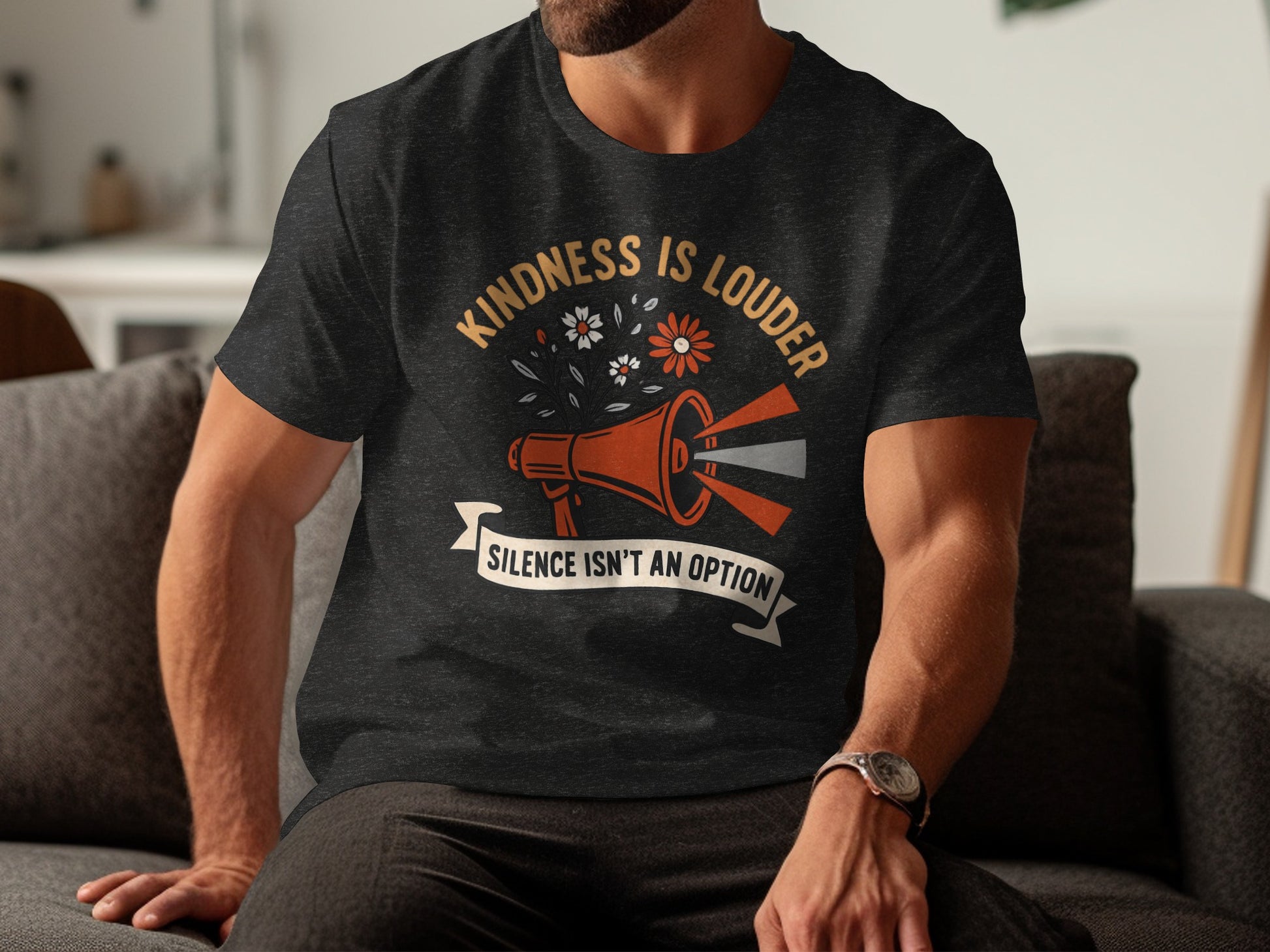 Kindness Is Louder Silence Isn't An Option Shirt product