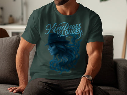 Kindness Is Louder Graphic Tee Shirt for Men