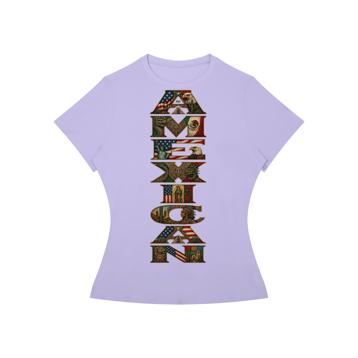 AMEXICAN Pride FDT Subtle Women’s Slim Fit Performance T-Shirt