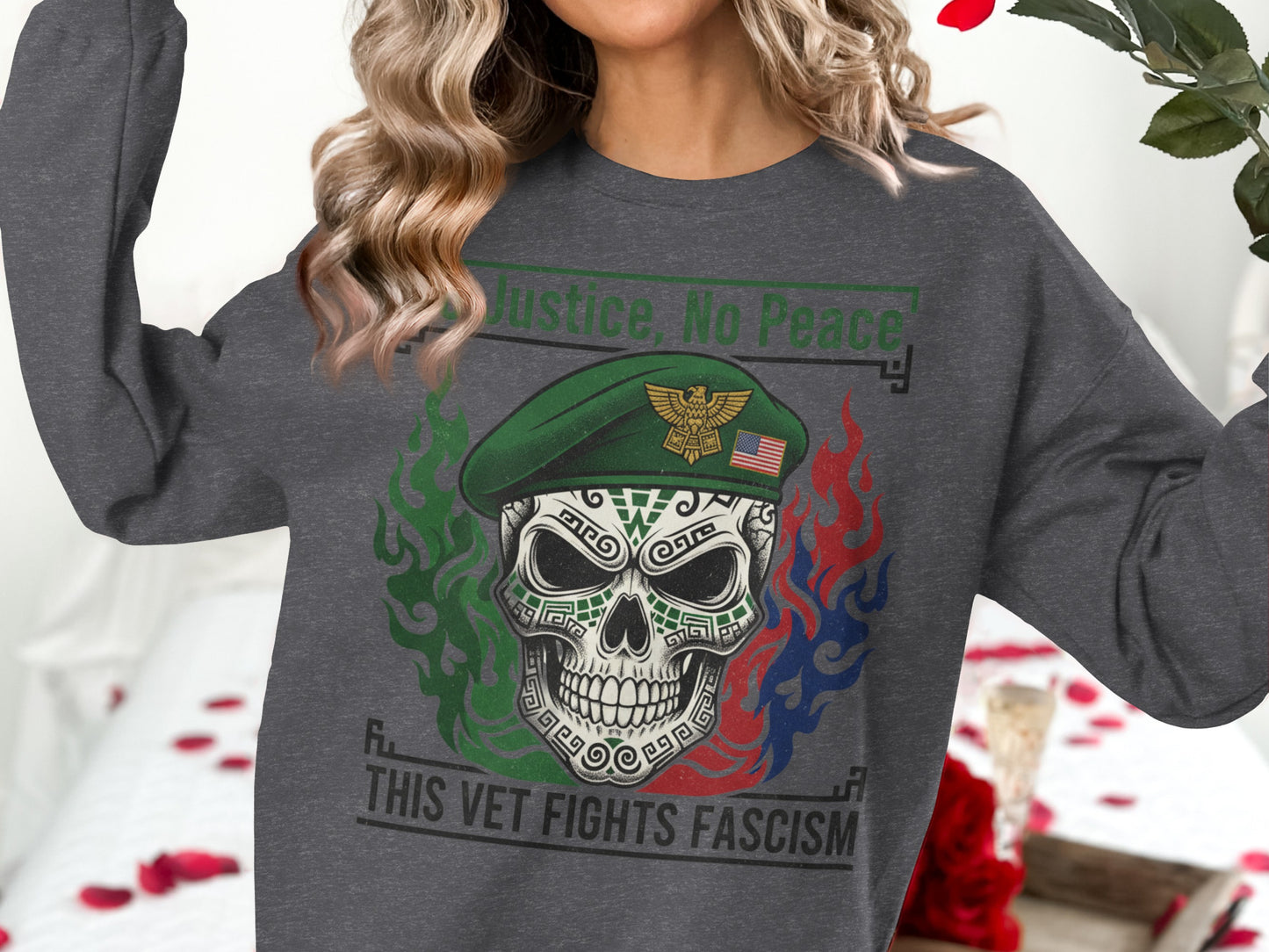 Justice No Peace This Vet Fights Fascism product
