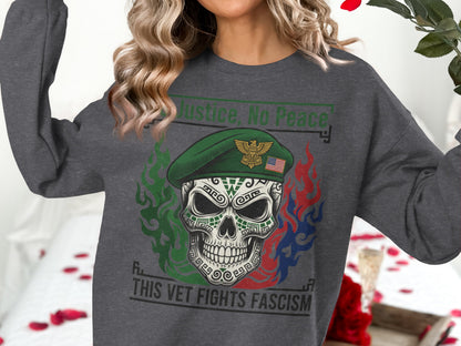 Justice No Peace This Vet Fights Fascism product