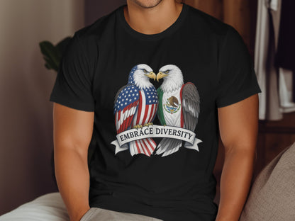 Embrace Diversity Bald Eagles Graphic Tee product