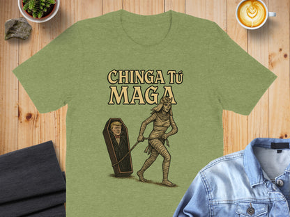 Chinga Tu Maga Halloween Mummy Fun Graphic Tee product