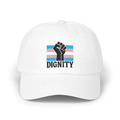 Dignity Fist and Transgender Flag Design Hat product type