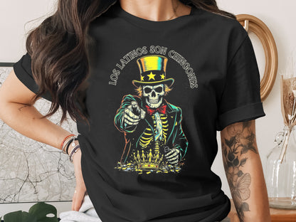 Los Latinos Son Chingones Mexican Graphic T-Shirt product