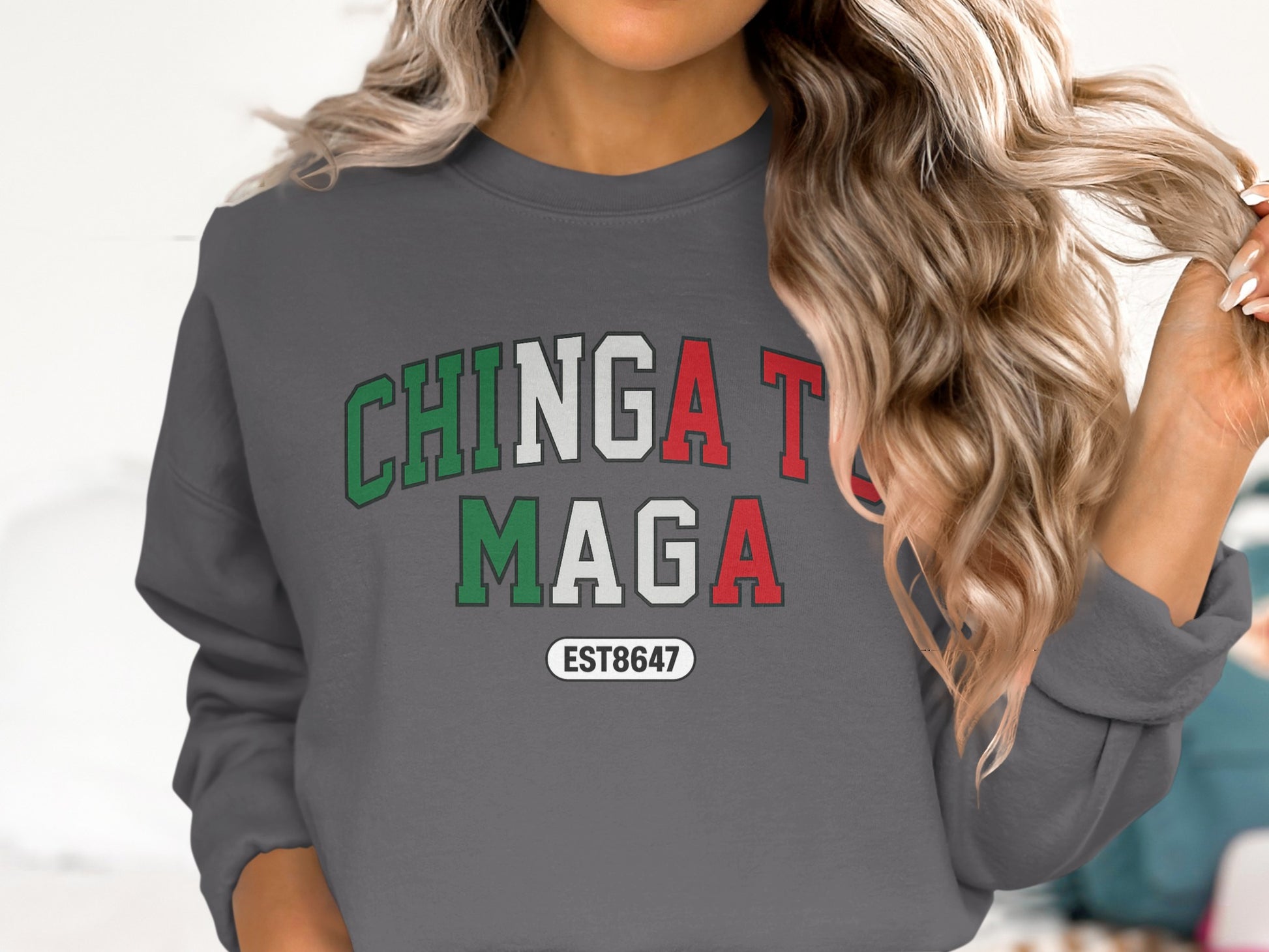 CHINGA TU MAGA EST 8647 Graphic Sweatshirt Product