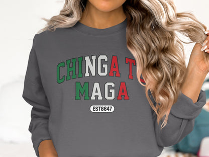 CHINGA TU MAGA EST 8647 Graphic Sweatshirt Product