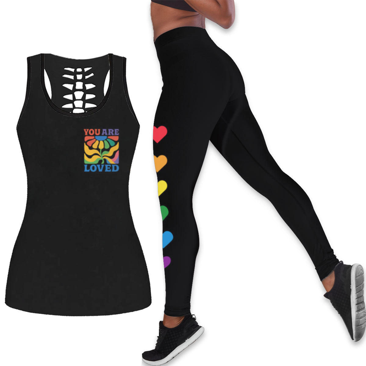 Pride Outfit Yoga Ready Outfit Pride Outfit Tank Set Pride Outfits