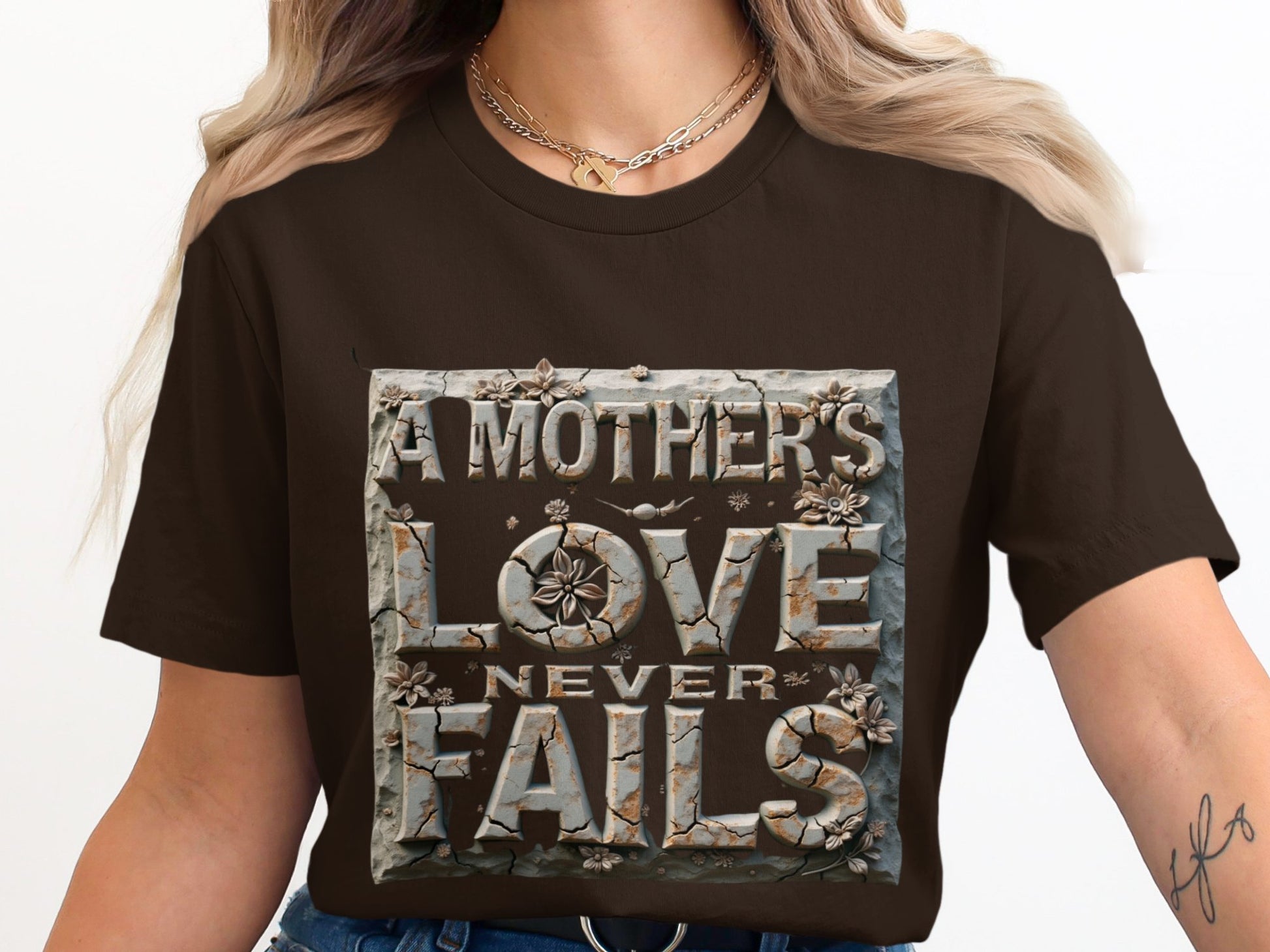 A Mother's Love Never Fails Graphic T-Shirt product type