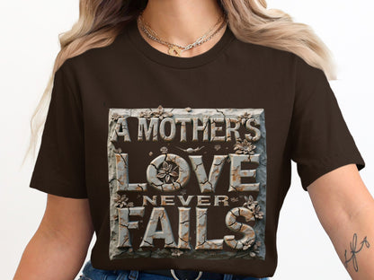 A Mother's Love Never Fails Graphic T-Shirt product type