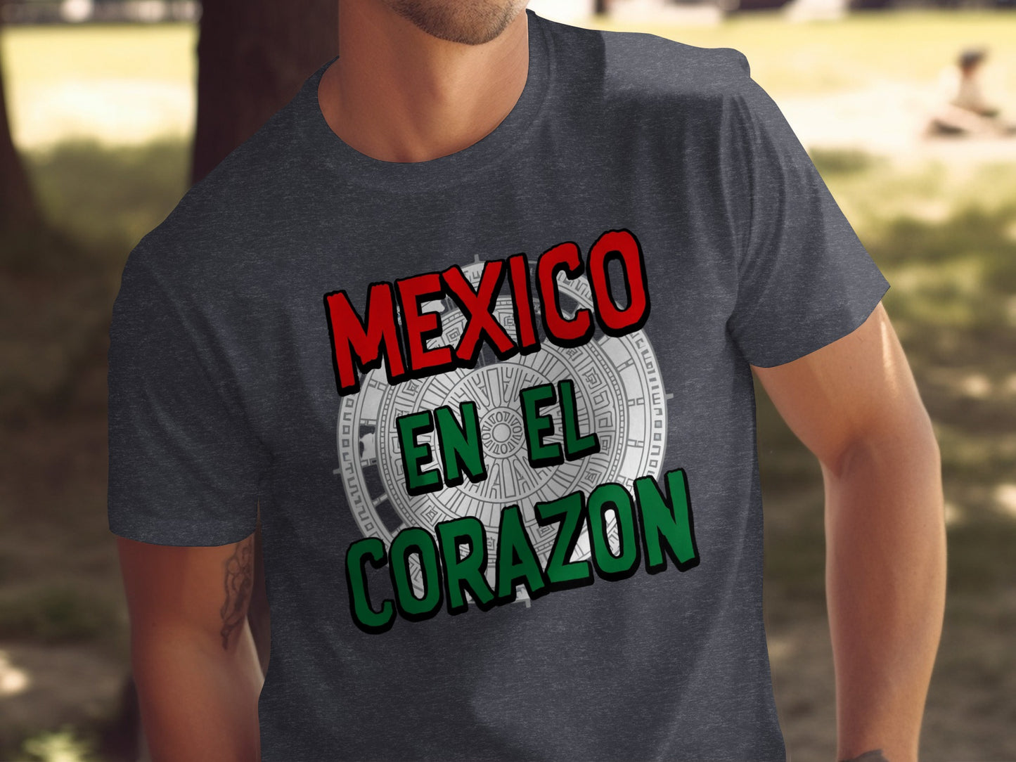 Mexico En El Corazon Graphic T-Shirt product