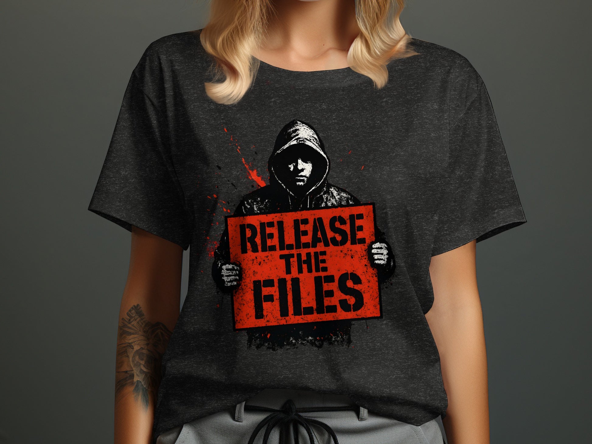 Release The Files Graphic T-Shirt product