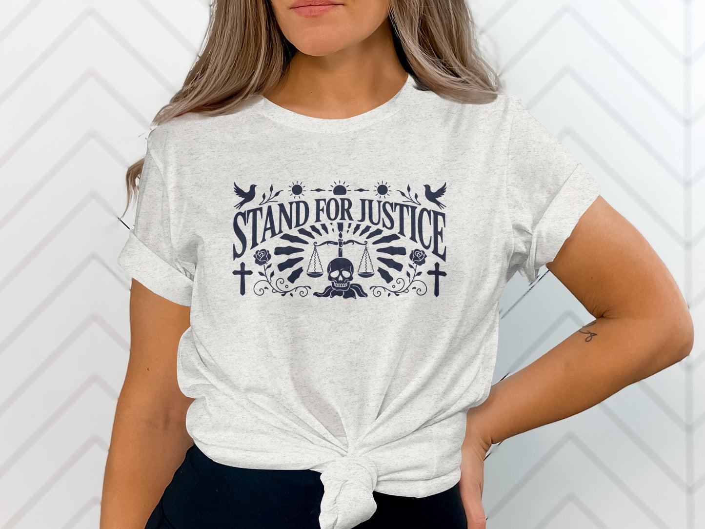 Stand For Justice Graphic Tee Shirt Product