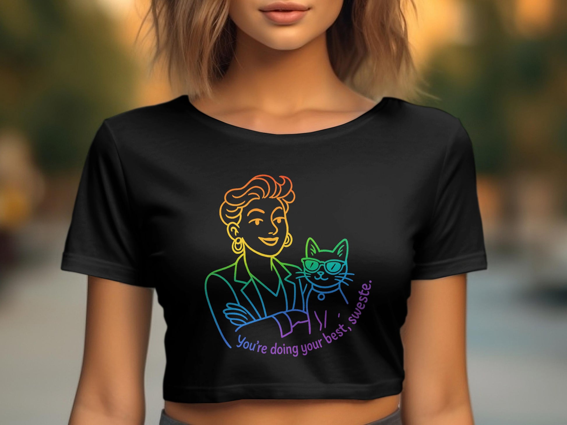 You're Doing Your Best Sweetie Shirt product type