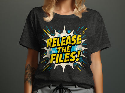 Release the Files Graphic Novelty T-shirt product type