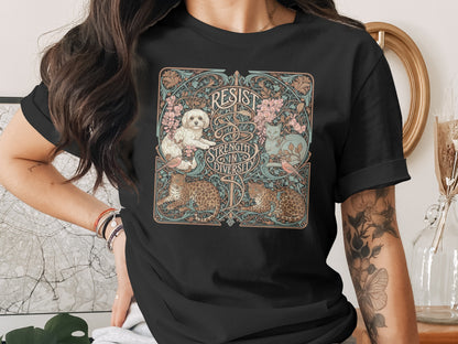Resist Embrace Strength Unity Diversity T-shirt