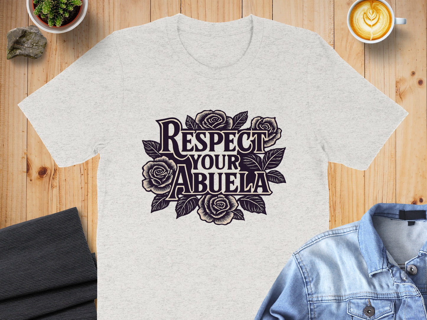 Respect Your Abuela Graphic Design Shirt product