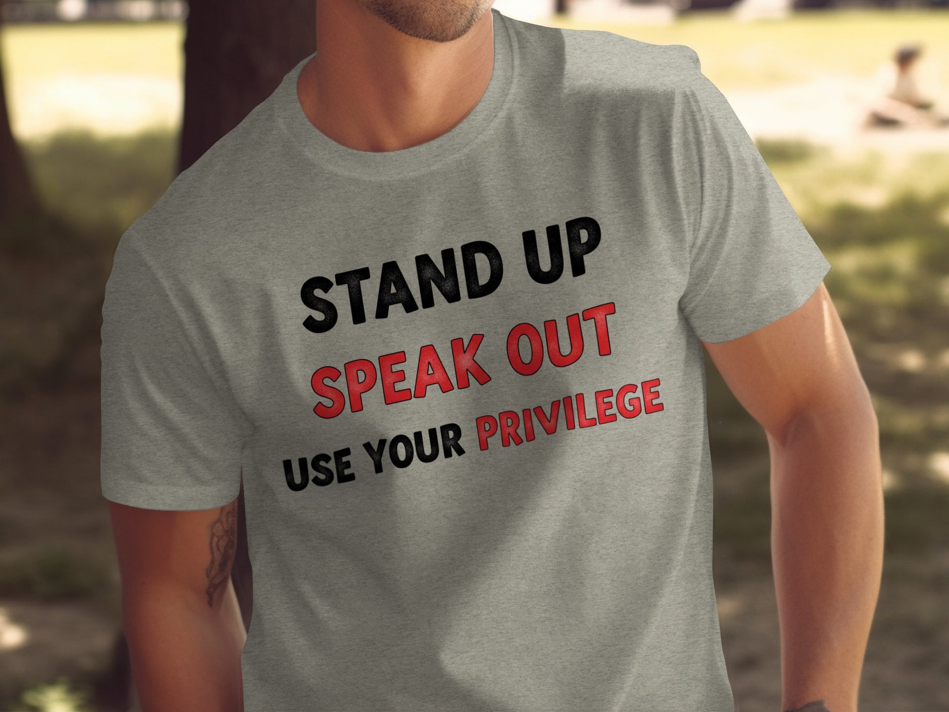 Stand Up Speak Out Use Your Privilege T-shirt